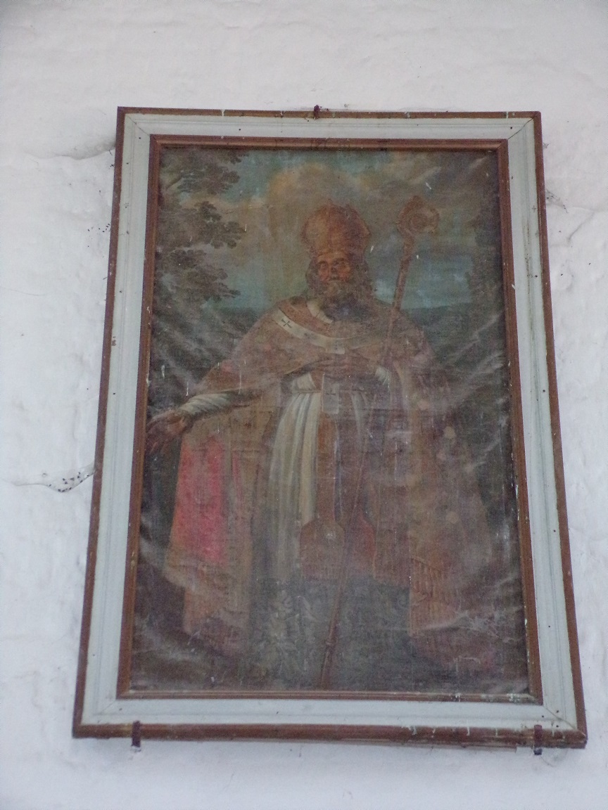 Montils - L'église Saint-Sulpice - Un tableau (25 juin 2018)