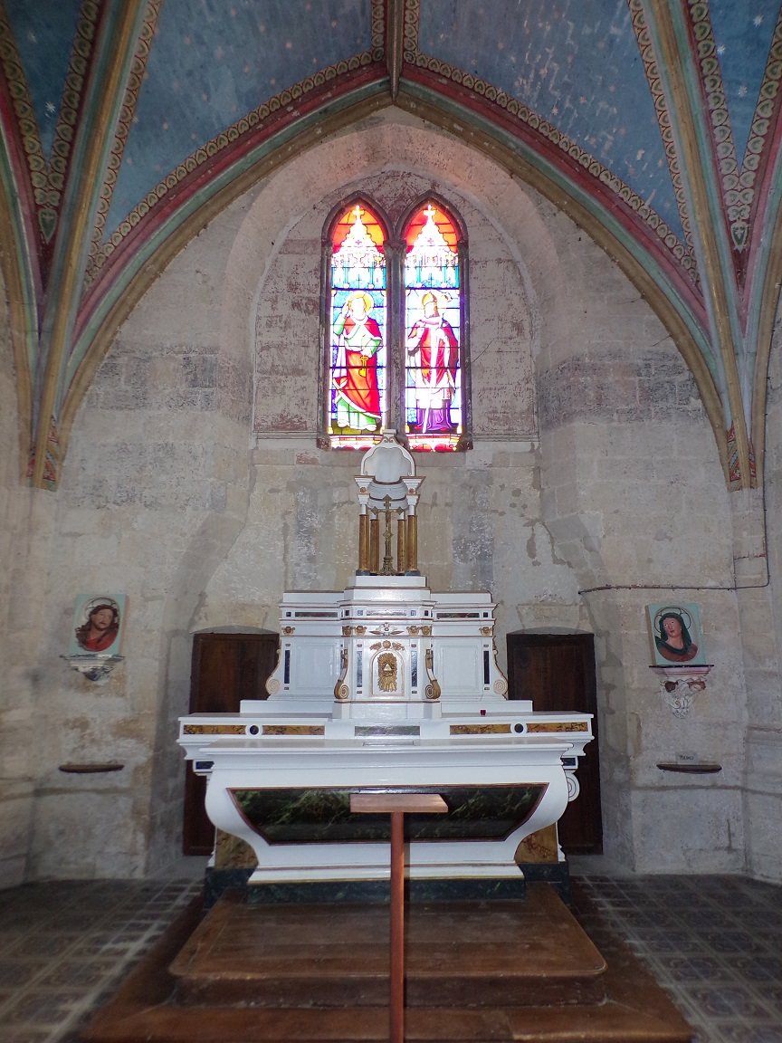 Neuvicq-le-Château - L'église Saint-Martin - Le Choeur (16 septembre 2018)