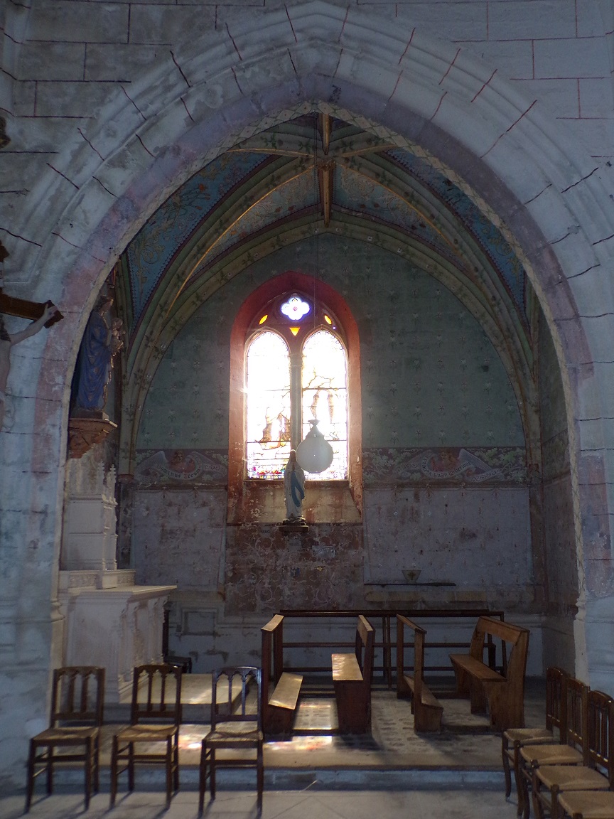 Neuvicq-le-Château - L'église Saint-Martin - La chapelle 'Notre Dame' (16 septembre 2018)