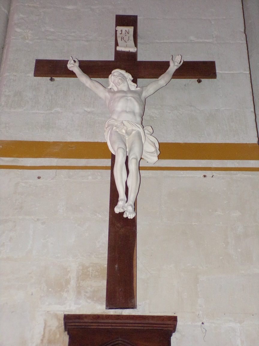 Pérignac - L'église Saint-Pierre - Le Crucifix (25 juin 2018)