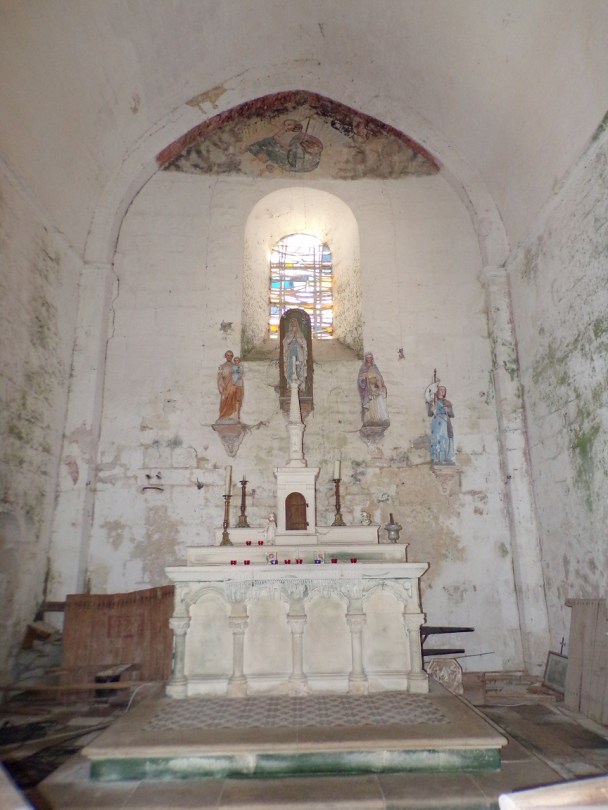 Plaizac - L'église Saint-Hippolyte - Le choeur (21 août 2018)