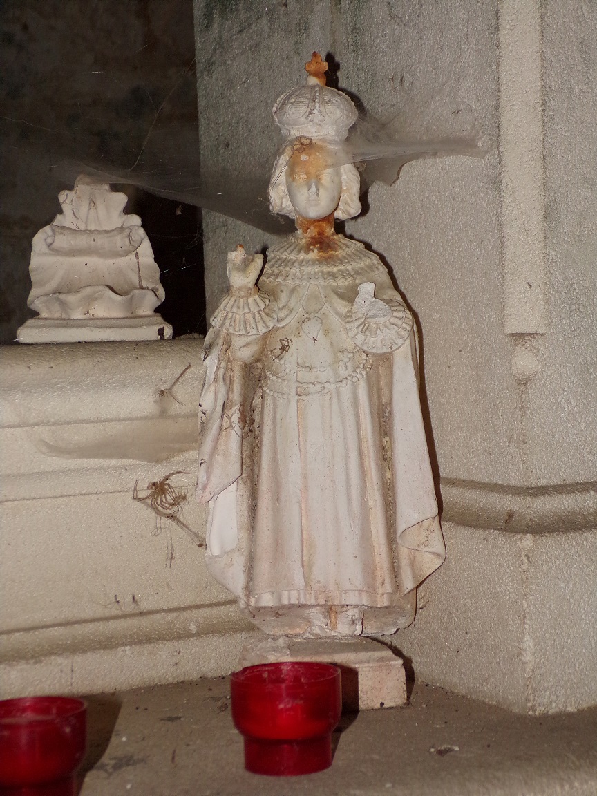 Plaizac - L'église Saint-Hippolyte - L'Enfant Jésus (21 août 2018)