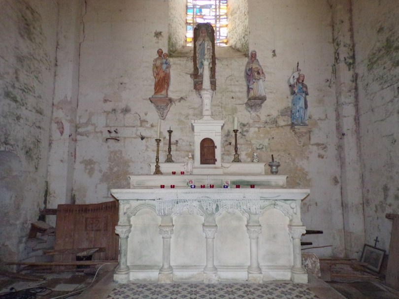 Plaizac - L'église Saint-Hippolyte - L'abside (21 août 2018)