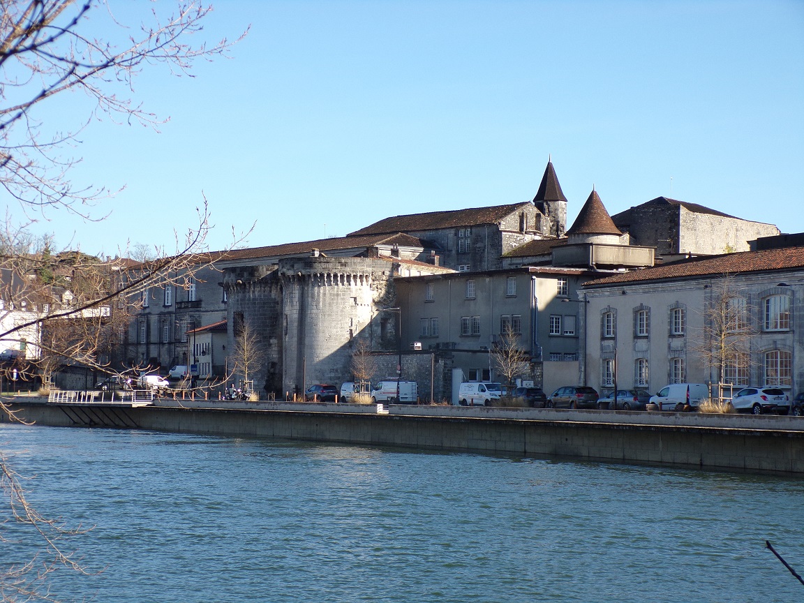 Rampe du Château - Château de Cognac (19 janvier 2021)
