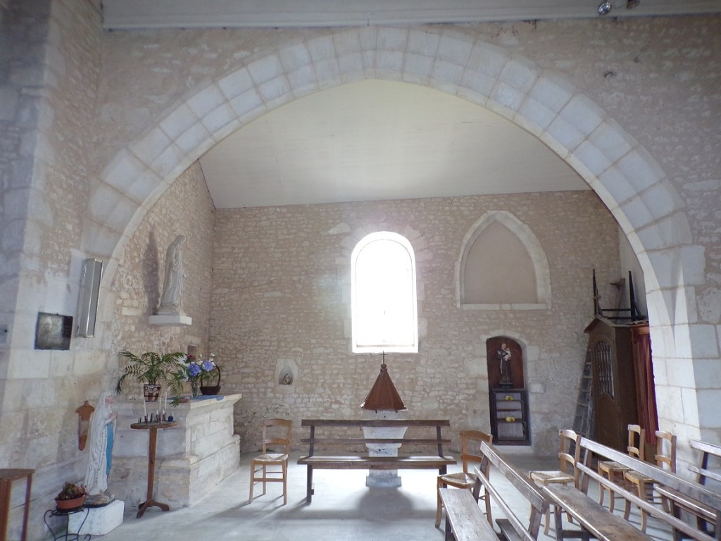 Rouffiac - L'église Saint-Vivien - Une chapelle (17 juillet 2018)