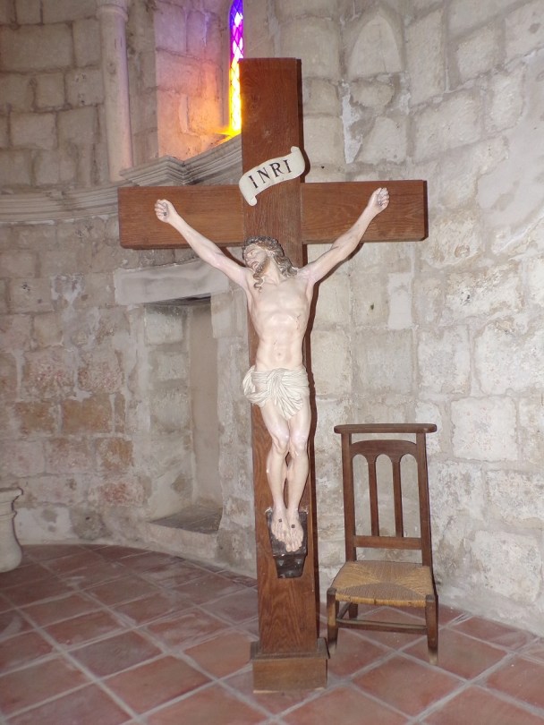 Rouffiac - L'église Saint-Vivien - Le Crucifix (17 juillet 2018)