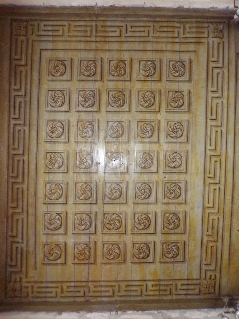 Rouffiac - L'église Saint-Vivien - Plafond du choeur (17 juillet 2018)