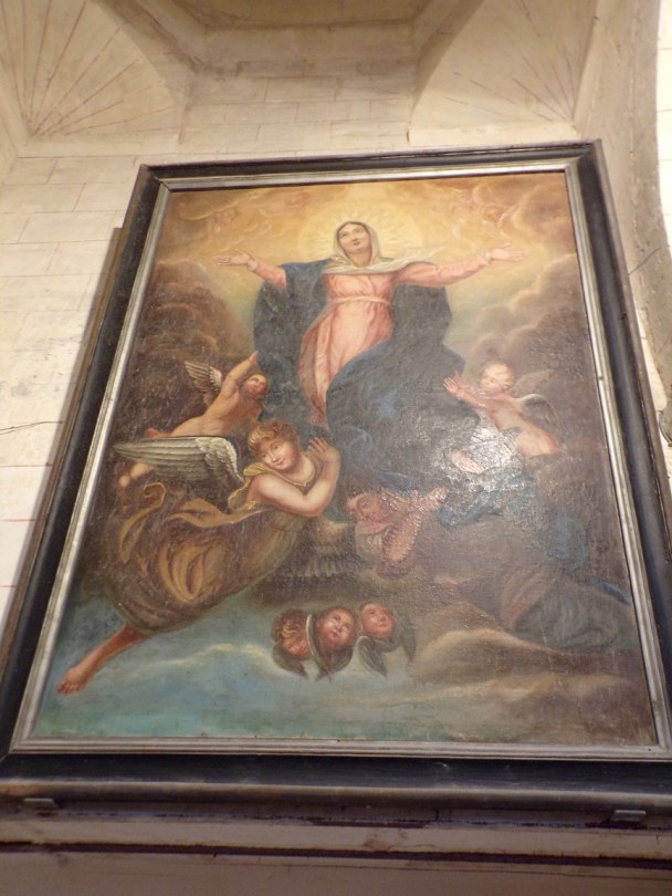 Saint-Brice - L'église Saint-Brice - Un tableau (25 juillet 2018)