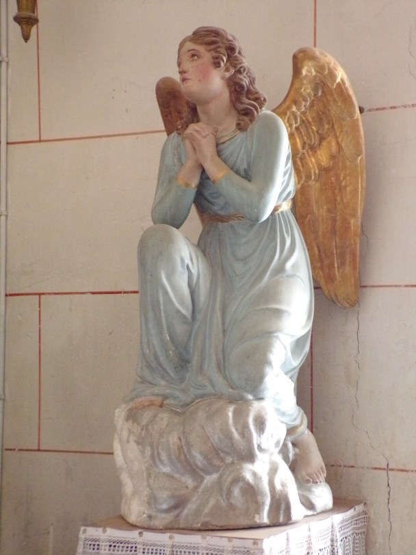 Saint-Brice - L'église Saint-Brice - Un ange (25 juillet 2018)