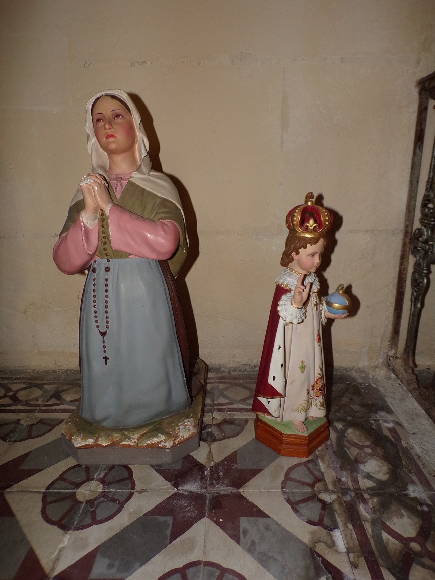 Saint-Laurent de Cognac - L'église Saint-Laurent - Sainte Bernadette et L'Enfant Jésus (31 mai 2018)