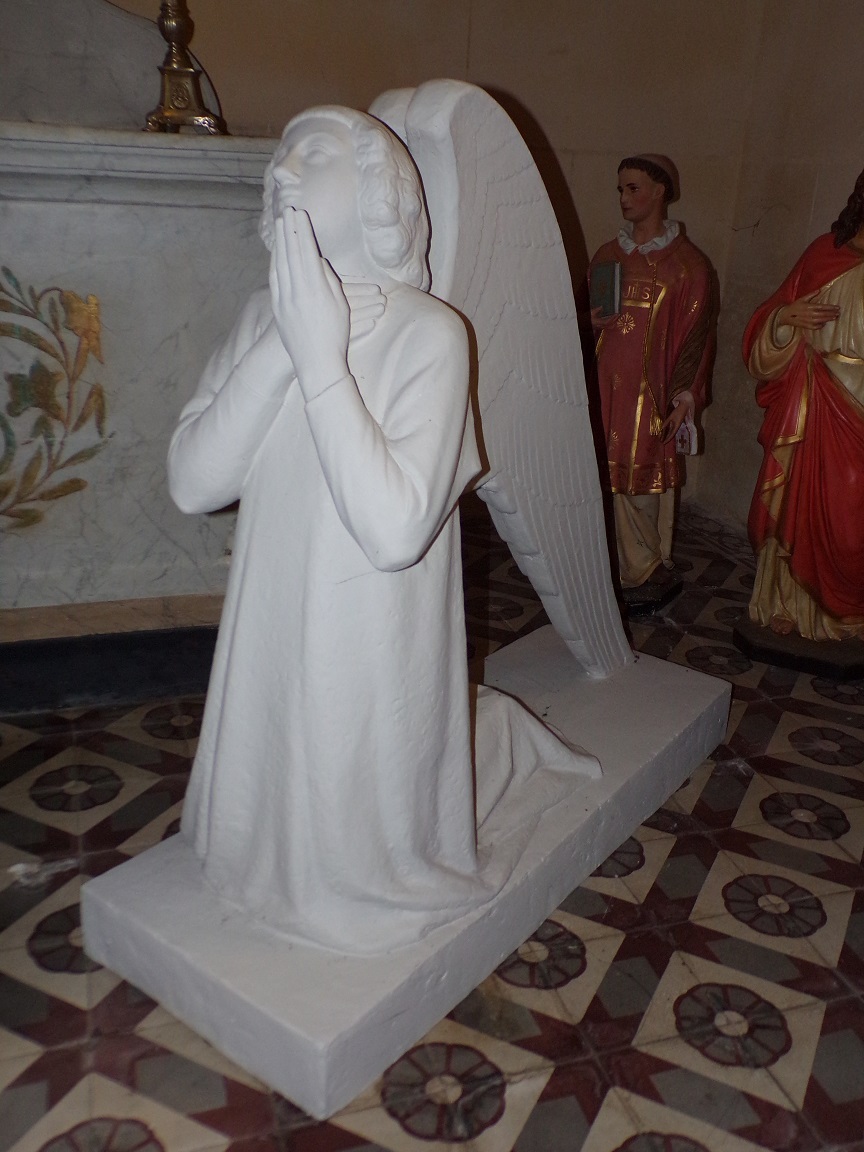 Saint-Laurent de Cognac - L'église Saint-Laurent - Un ange (31 mai 2018)