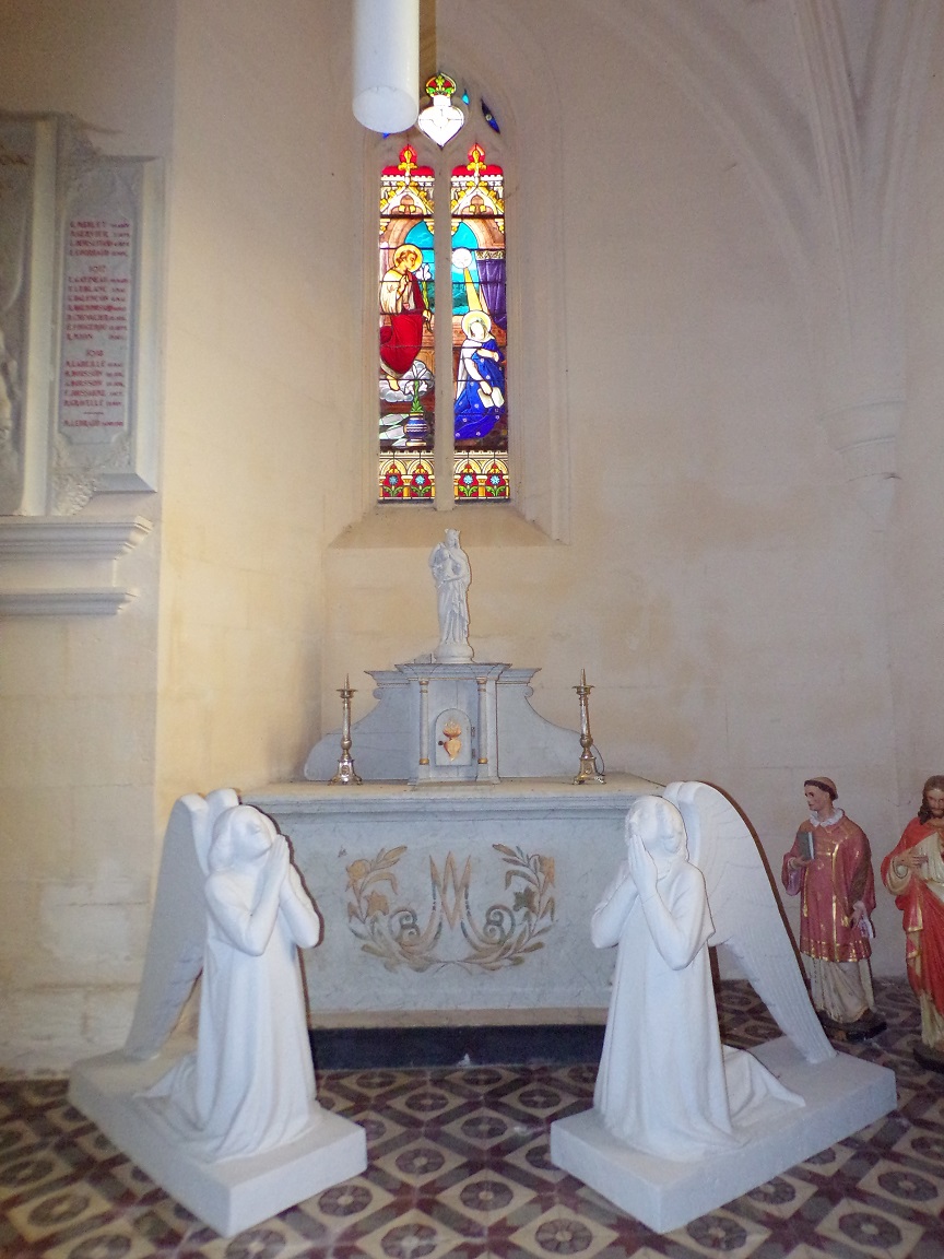 Saint-Laurent de Cognac - L'église Saint-Laurent - La chapelle (31 mai 2018)