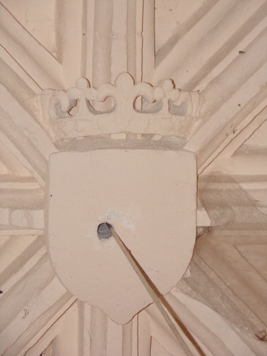 Saint-Laurent de Cognac - L'église Saint-Laurent - Clé de voûte (31 mai 2018)