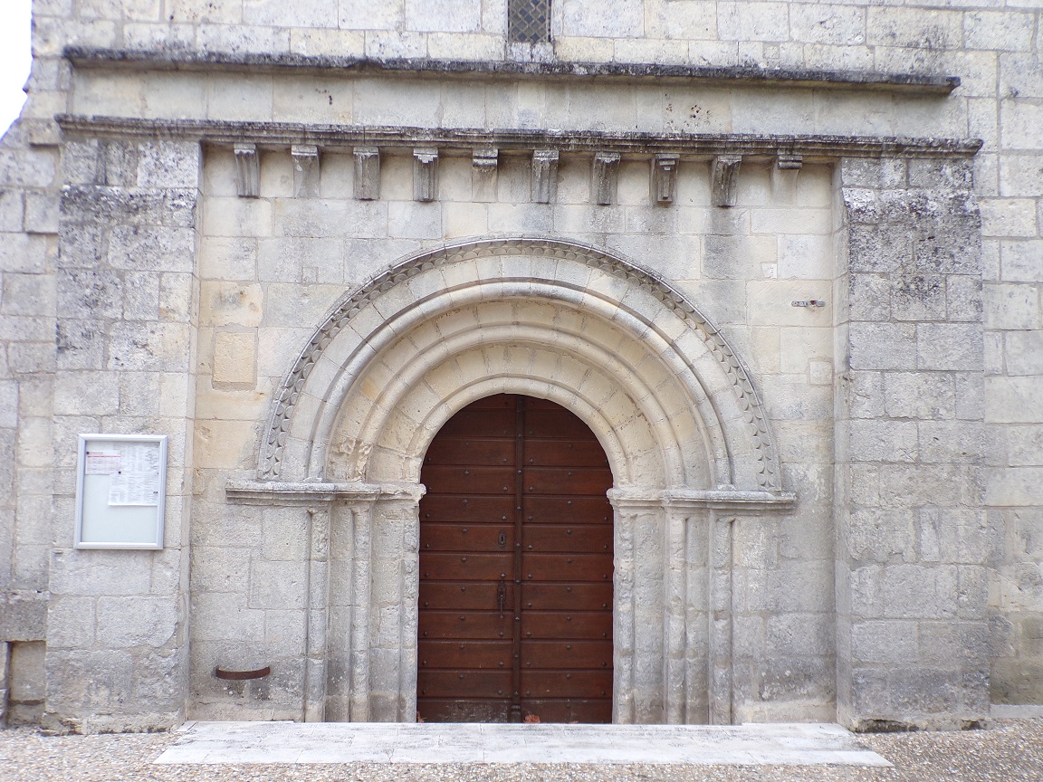 Saint-Martial sur le Né - L'église Saint-Martial (17 juillet 2018)