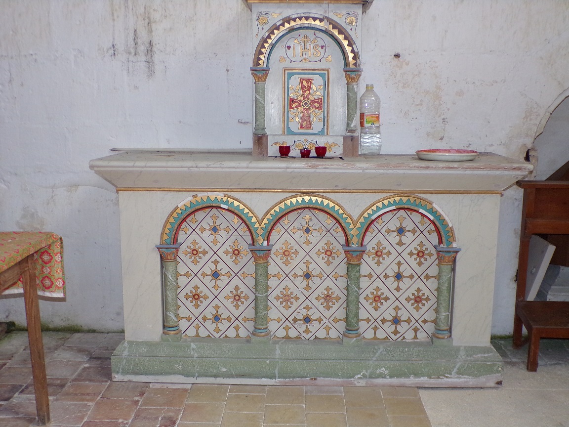 Saint-Preuil - L'église Saint-Projet - L'abside (20 juin 2018)