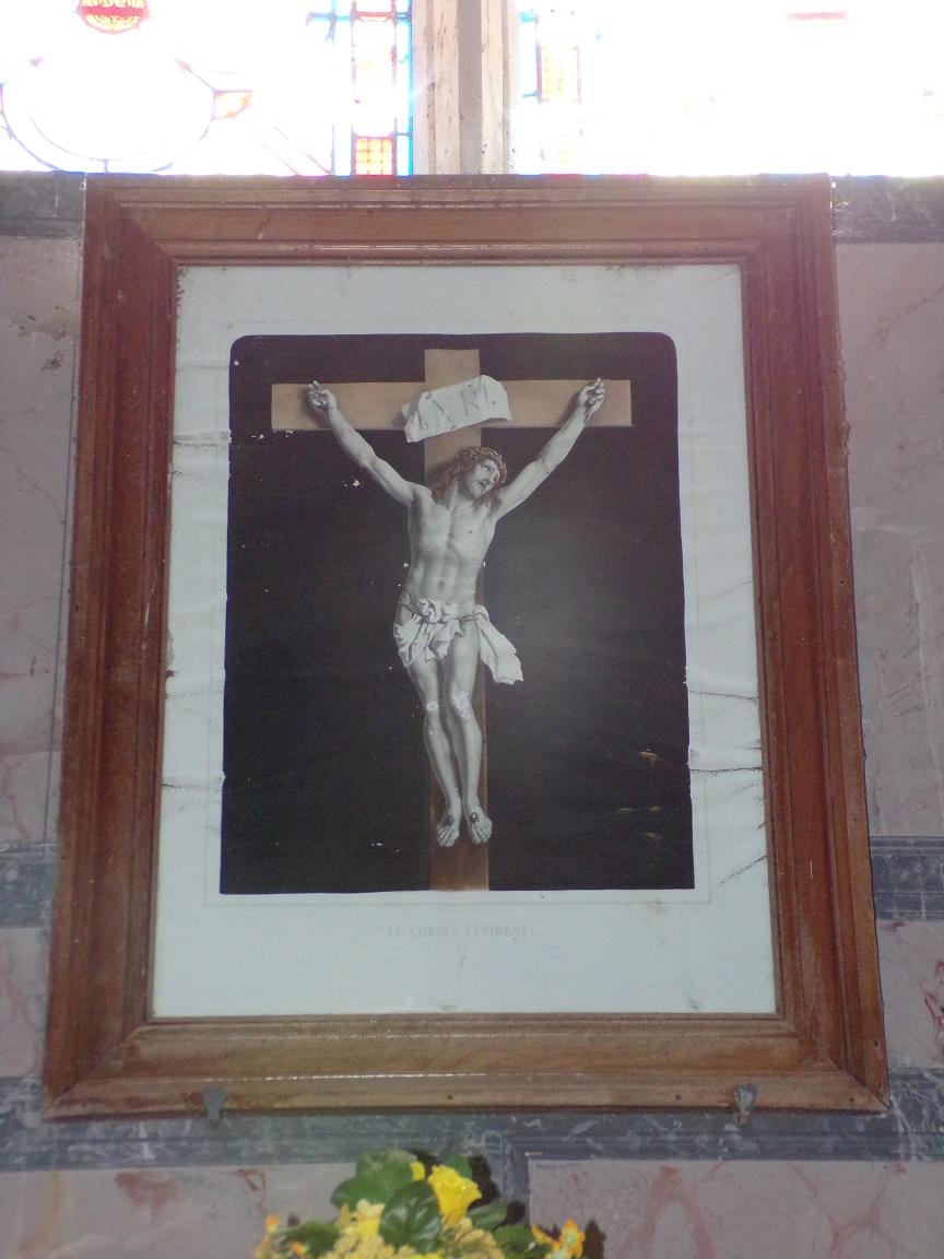 Saint-Preuil - L'église Saint-Projet - Un tableau (20 juin 2018)