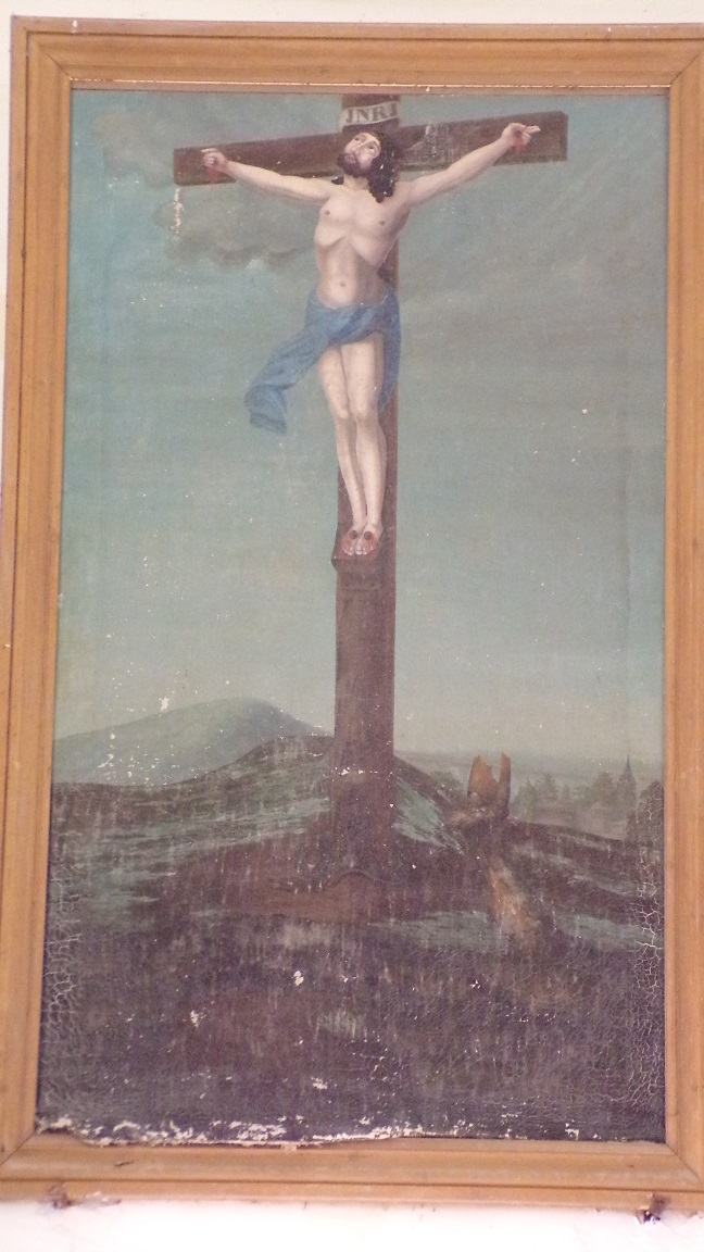 Boutiers-Saint-Trojan - L'église Saint-Trojan - Un tableau (23 avril 2018)