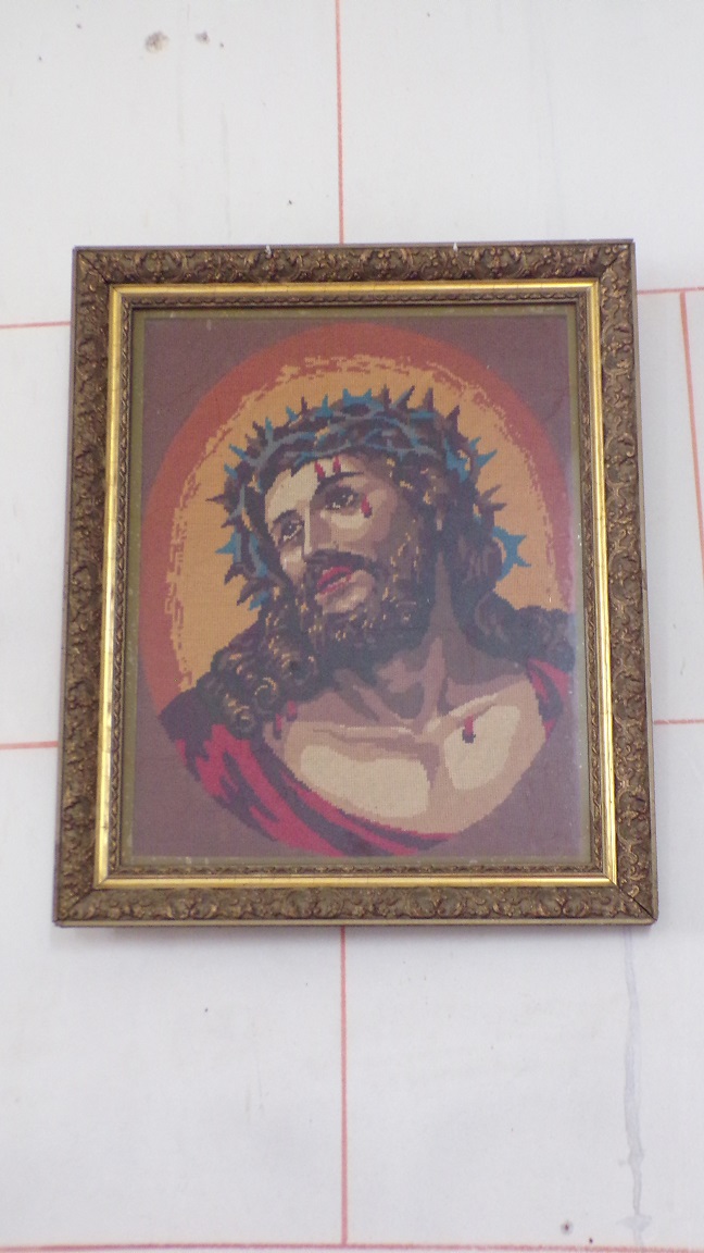 Boutiers-Saint-Trojan - L'église Saint-Trojan - Le Christ (23 avril 2018)