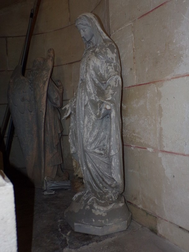 Sainte-Sévère - L'église Saint Augustin (23 juillet 2018)