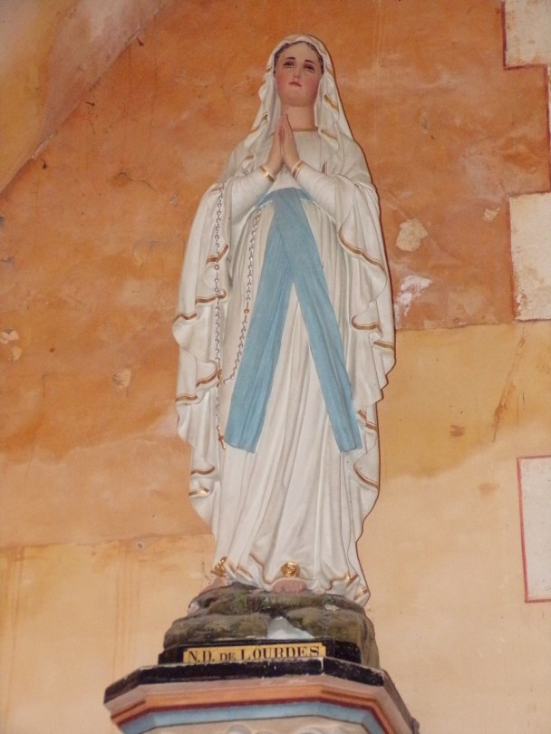 Sainte-Sévère - L'église Saint Augustin - Notre Dame de Lourdes (23 juillet 2018)