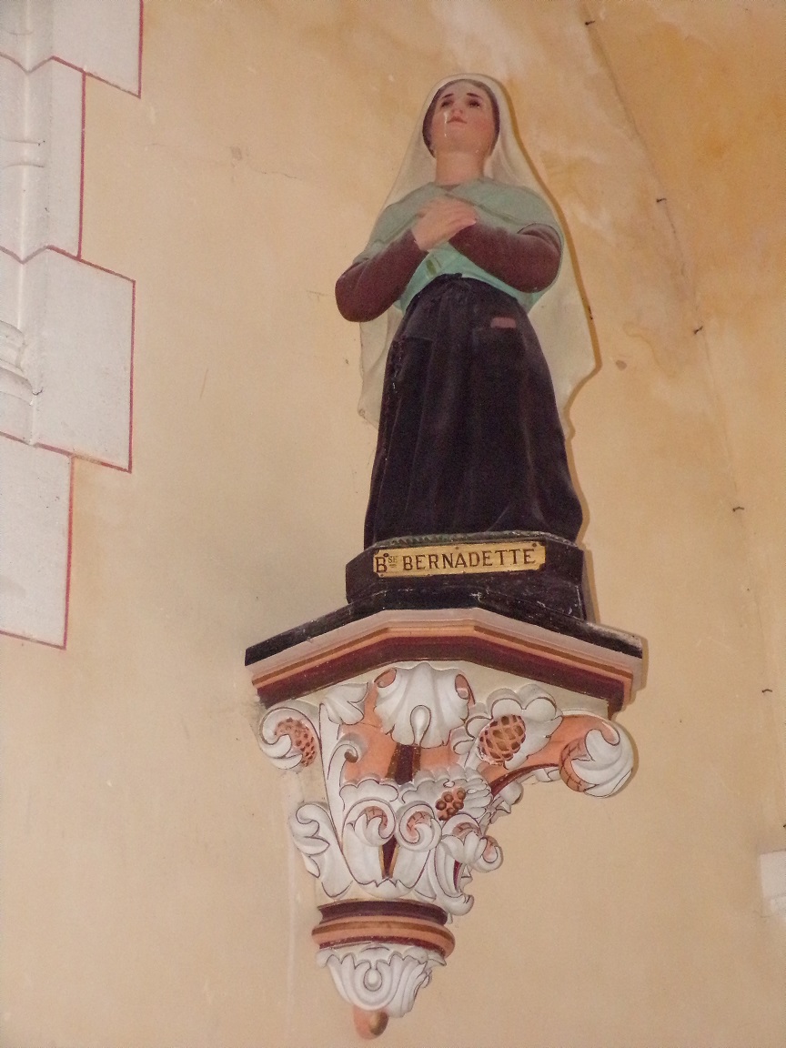 Sainte-Sévère - L'église Saint Augustin - Sainte Bernadette (23 juillet 2018)