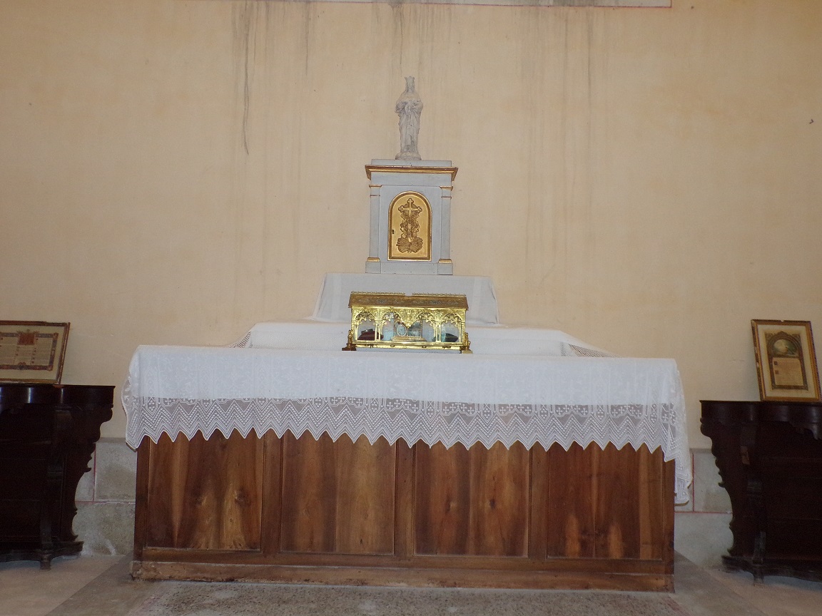 Sainte-Sévère - L'église Saint Augustin - L'abside (23 juillet 2018)