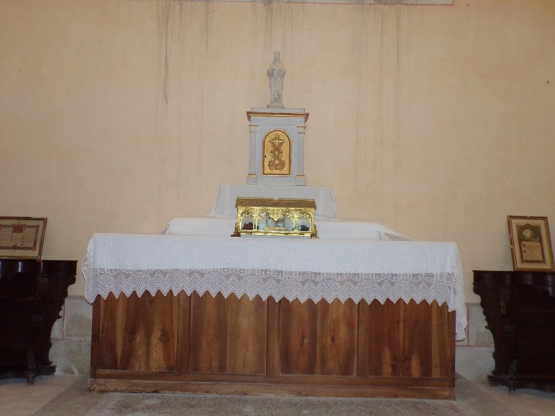 Sainte-Sévère - L'église Saint Augustin - L'abside (23 juillet 2018)