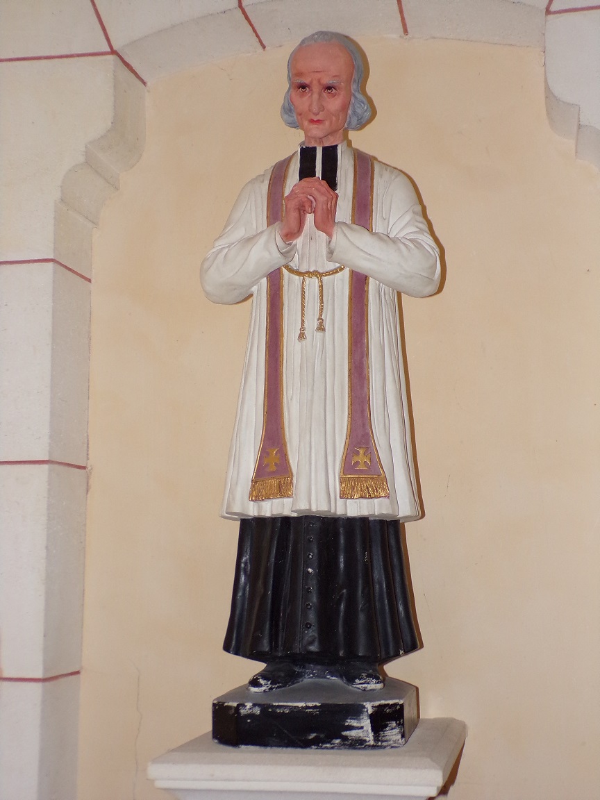 Sainte-Sévère - L'église Sainte Sévère - Saint Vianney (23 juillet 2018)