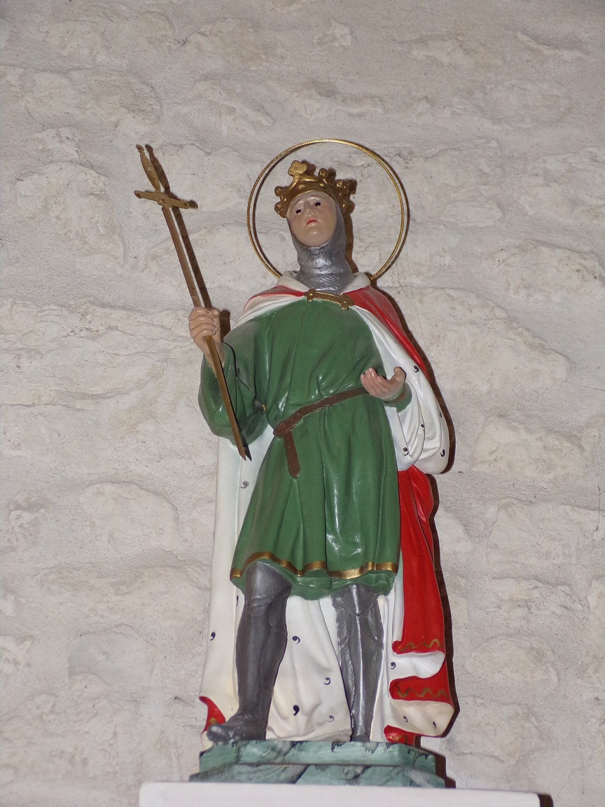 Salignac-sur-Charente - L'église Saint-Louis - Sainte Jeanne d'Arc (27 juin 2018)