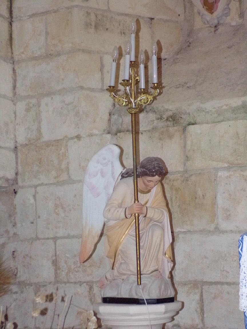 Salles d'Angles - La Chapelle des Templiers - Un ange (30 juin 2020)