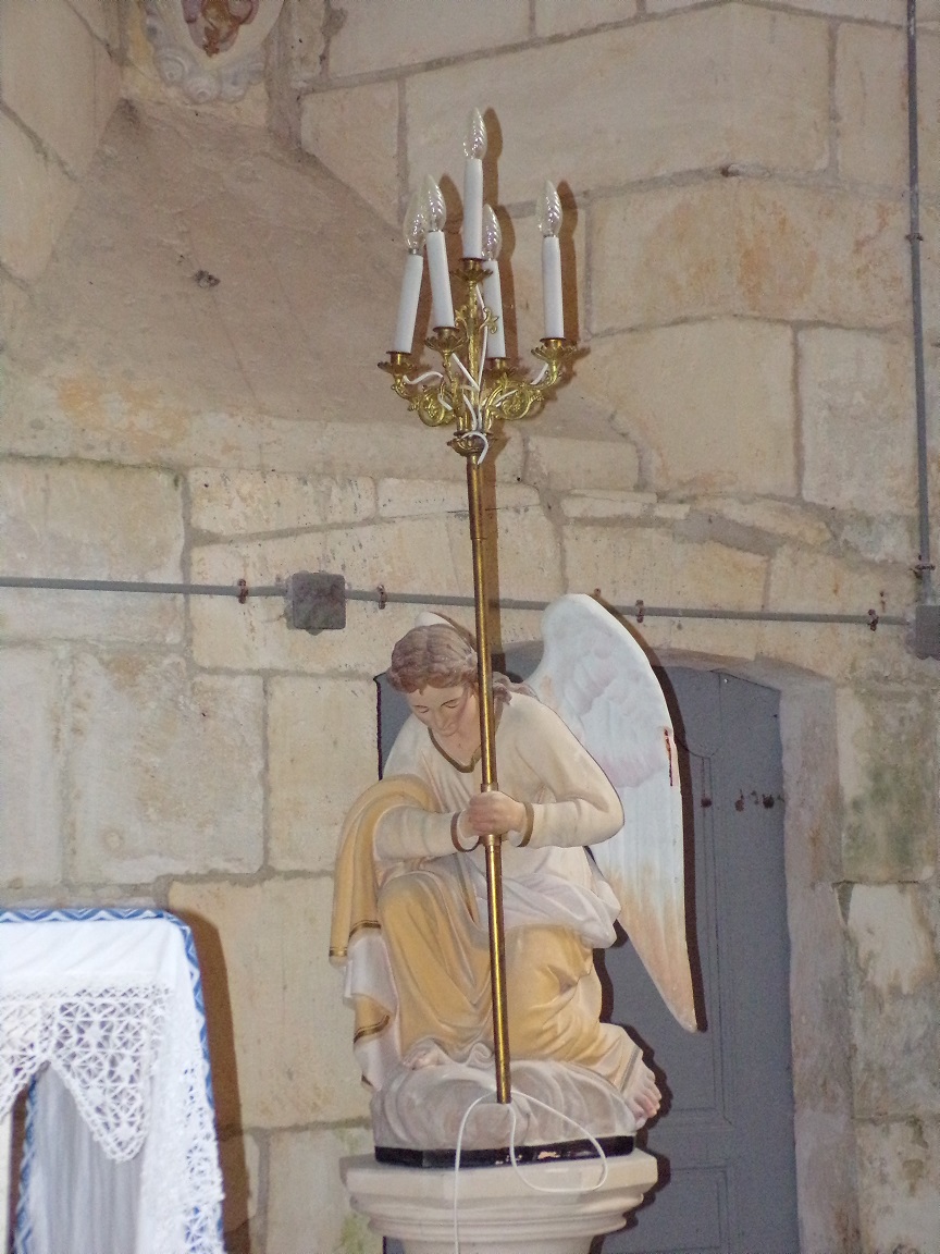 Salles d'Angles - La Chapelle des Templiers - Un ange (30 juin 2020)