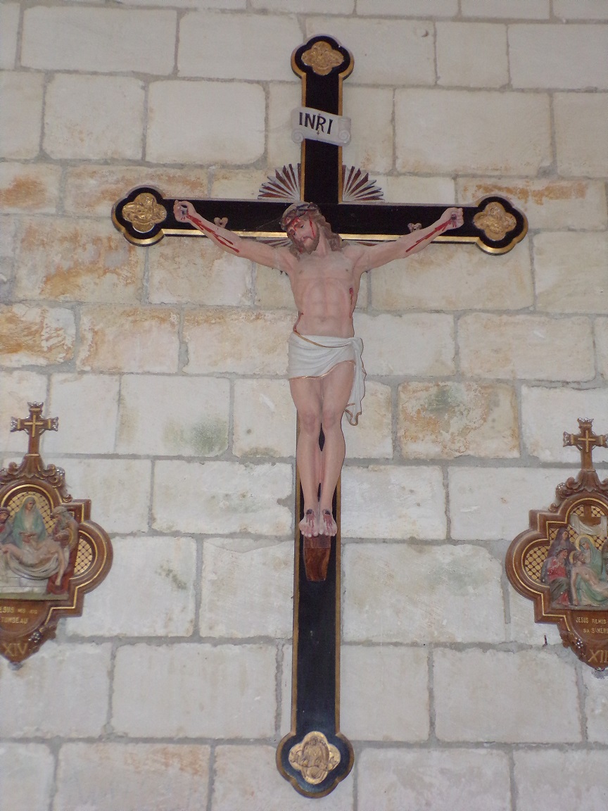 Salles d'Angles - La Chapelle des Templiers - Le Crucifix (30 juin 2020)
