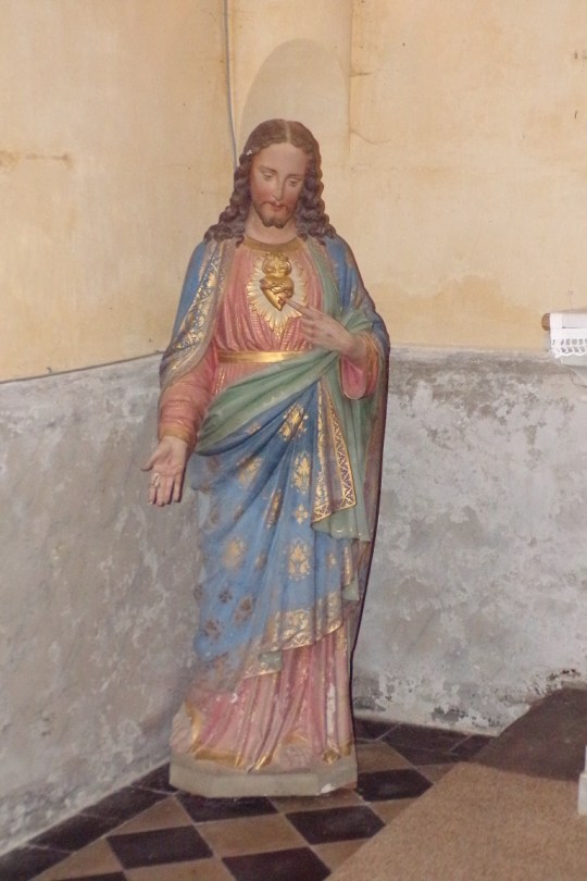 Salles d'Angles - L'église Saint-Maurice - Sacré-Coeur de Jésus (3 avril 2017)