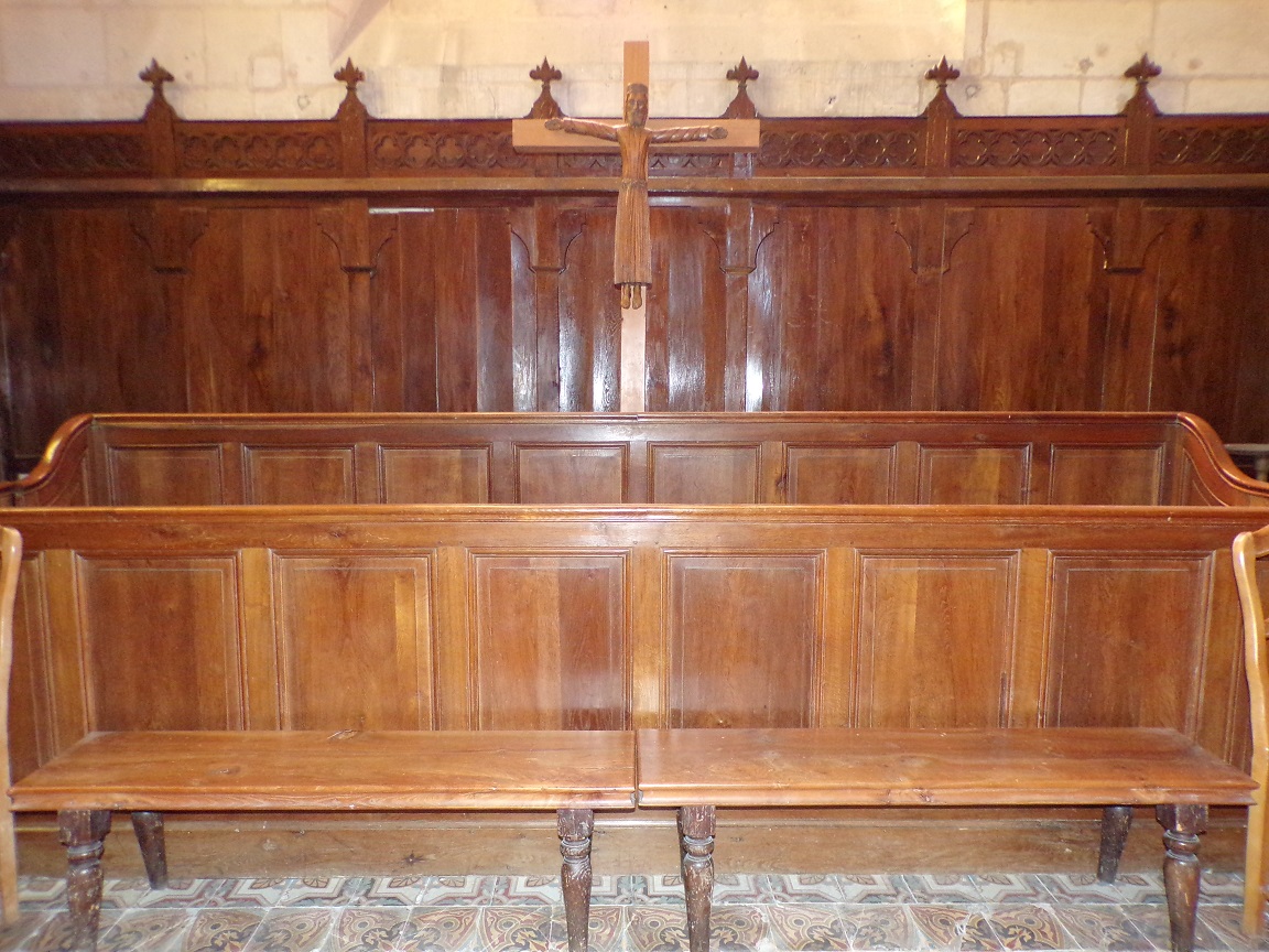 Segonzac - L'église Saint-Pierre - Des stalles (11 juillet 2018)