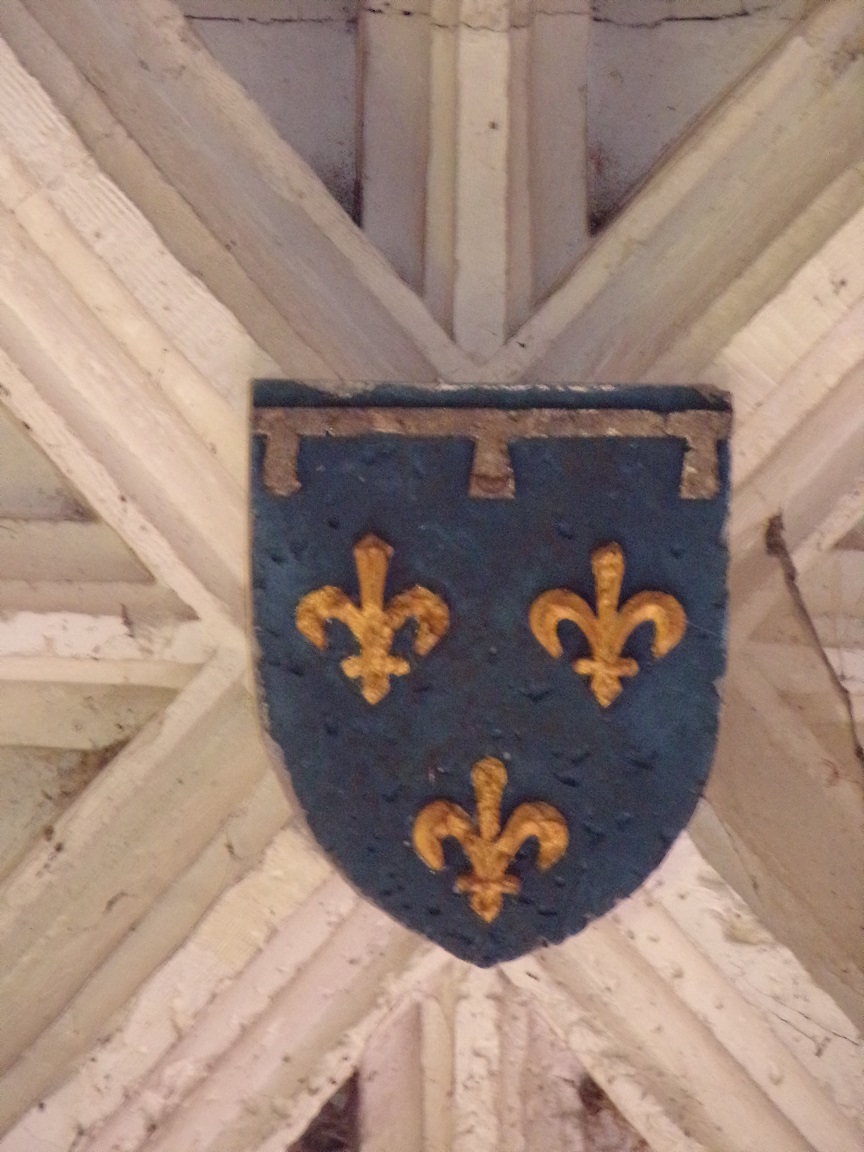 Segonzac - L'église Saint-Pierre - Une clef de voûte (11 juillet 2018)