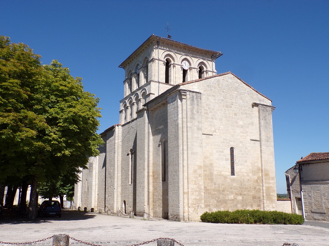 Sigogne - L'église Saint-Martin (29 juillet 2019)