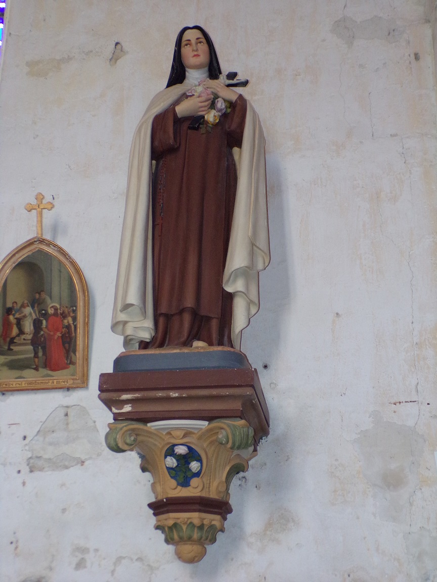 Verrières - L'église Saint-Palais - Sainte Thérèse de Lisieux (7 mai 2018)