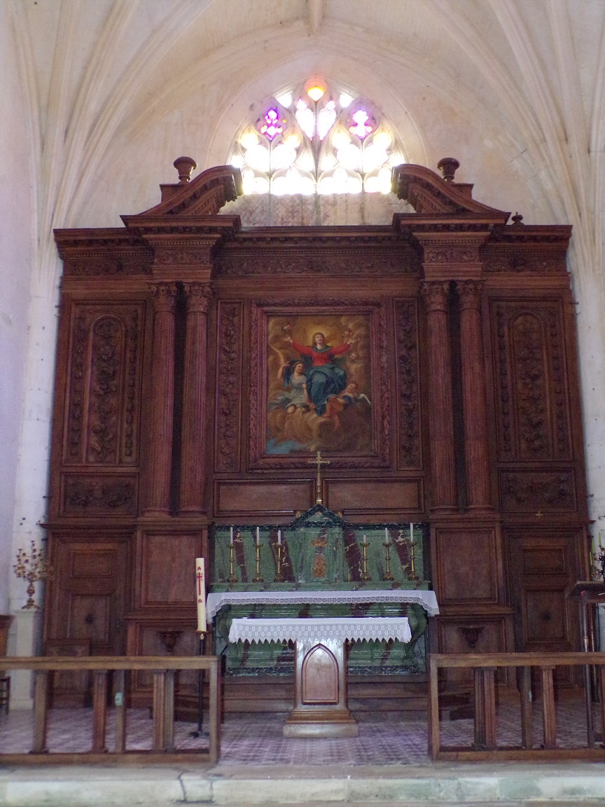 Verrières - L'église Saint-Palais - Le Choeur (7 mai 2018)