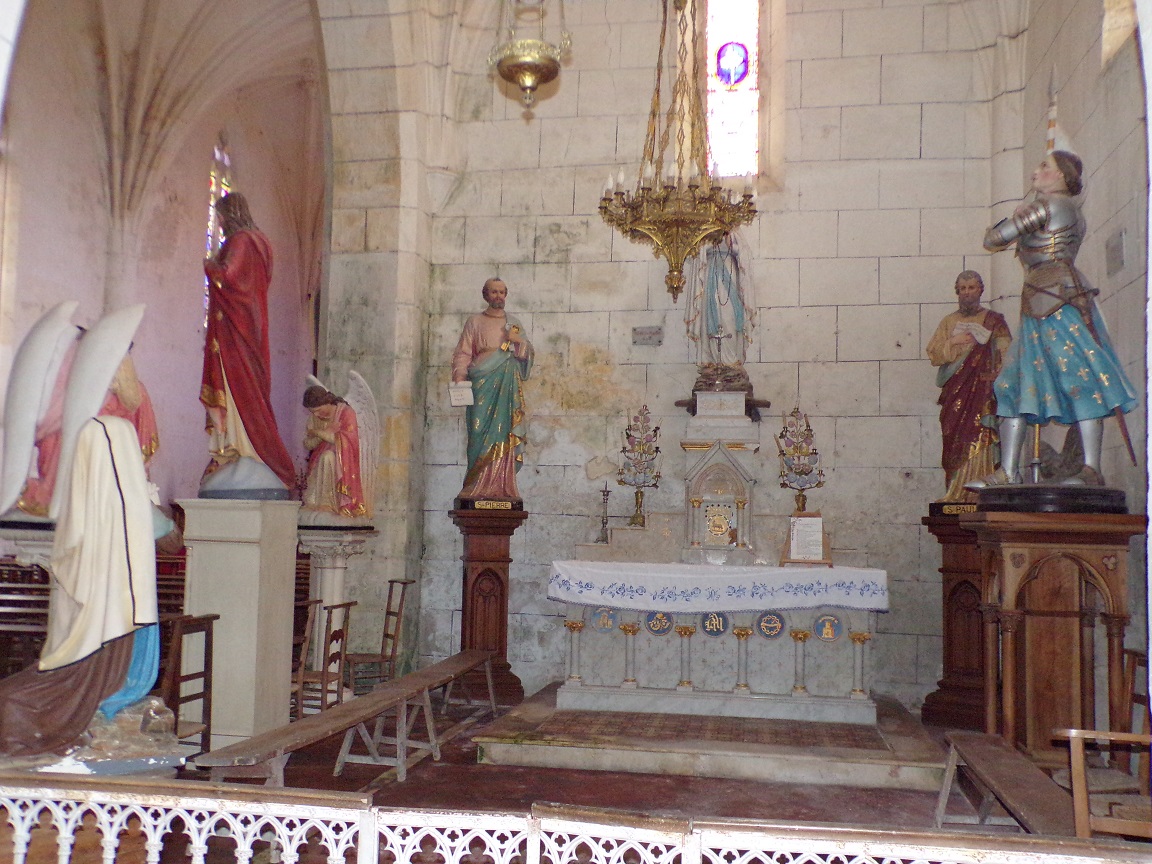 Verrières - L'église Saint-Palais - La chapelle (7 mai 2018)
