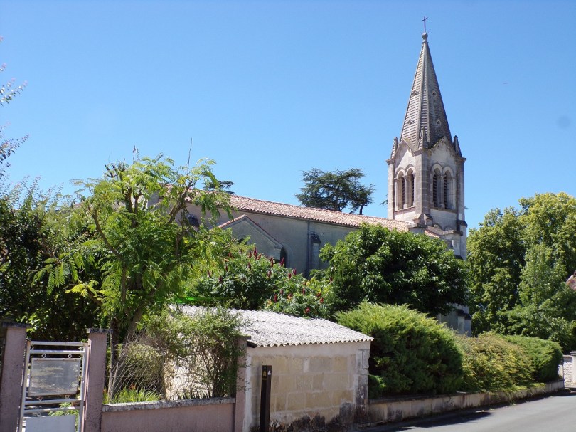 Brives sur Charente - L'église Saint-Etienne (25 juin 2018)
