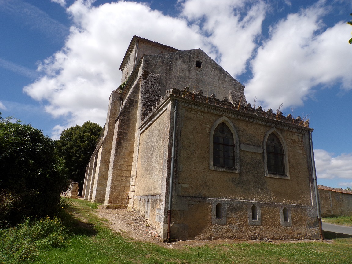 Angeac-Charente - L'église Saint-Pierre (18 août 2016)