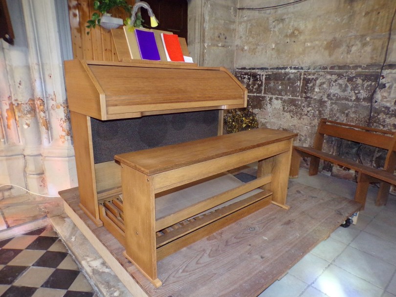 Cognac - L'église Saint-Jacques - L'harmanium (2 mars 2021)