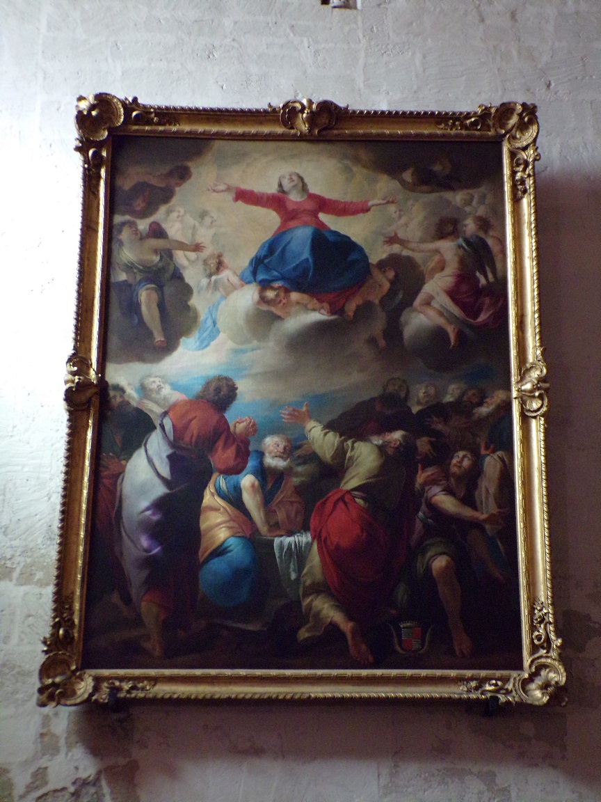 Cognac - L'église Saint-Léger - Un tableau (25 février 2021)