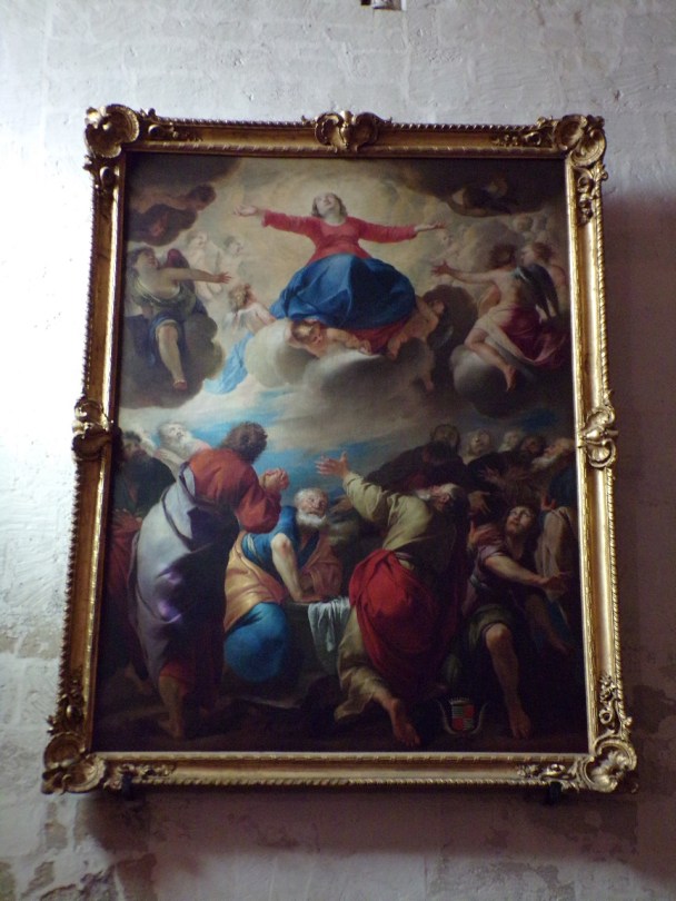 Cognac - L'église Saint-Léger - Un tableau (25 février 2021)