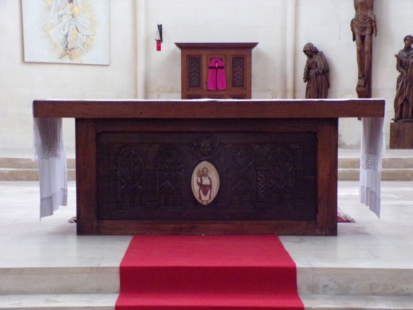 Église Saint-Martin, du Sacré-Coeur - L'autel 19 mars 2021)