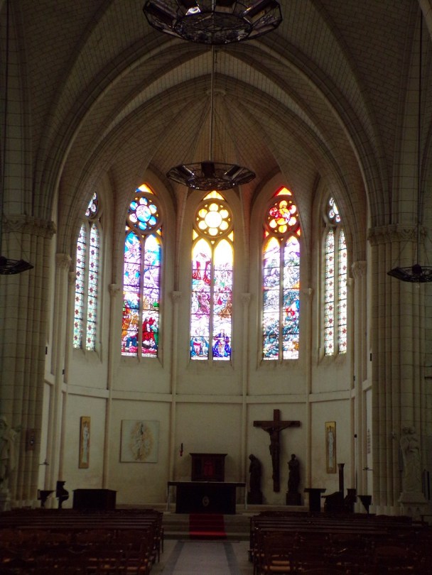 Église Saint-Martin, du Sacré-Coeur - Le choeur (19 mars 2021)