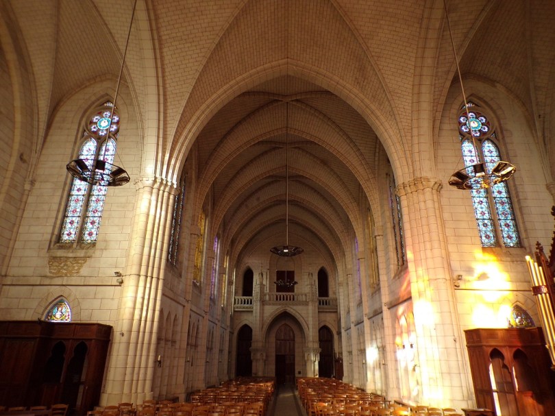 Église Saint-Martin, du Sacré-Coeur - Vue de l'autel (2 janvier 2019)