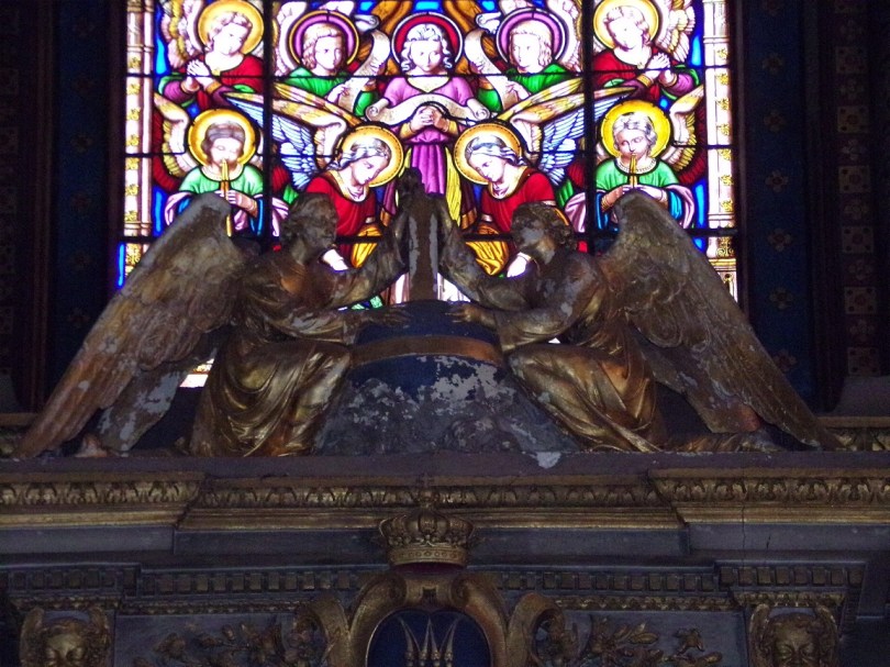 rue Aristide Briand - L'église Saint-Léger - Dans la chapelle de la Vierge (25 février 2019)