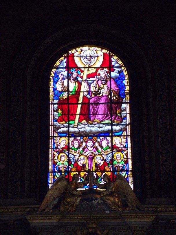 rue Aristide Briand - L'église Saint-Léger - Des vitraux (25 février 2021)