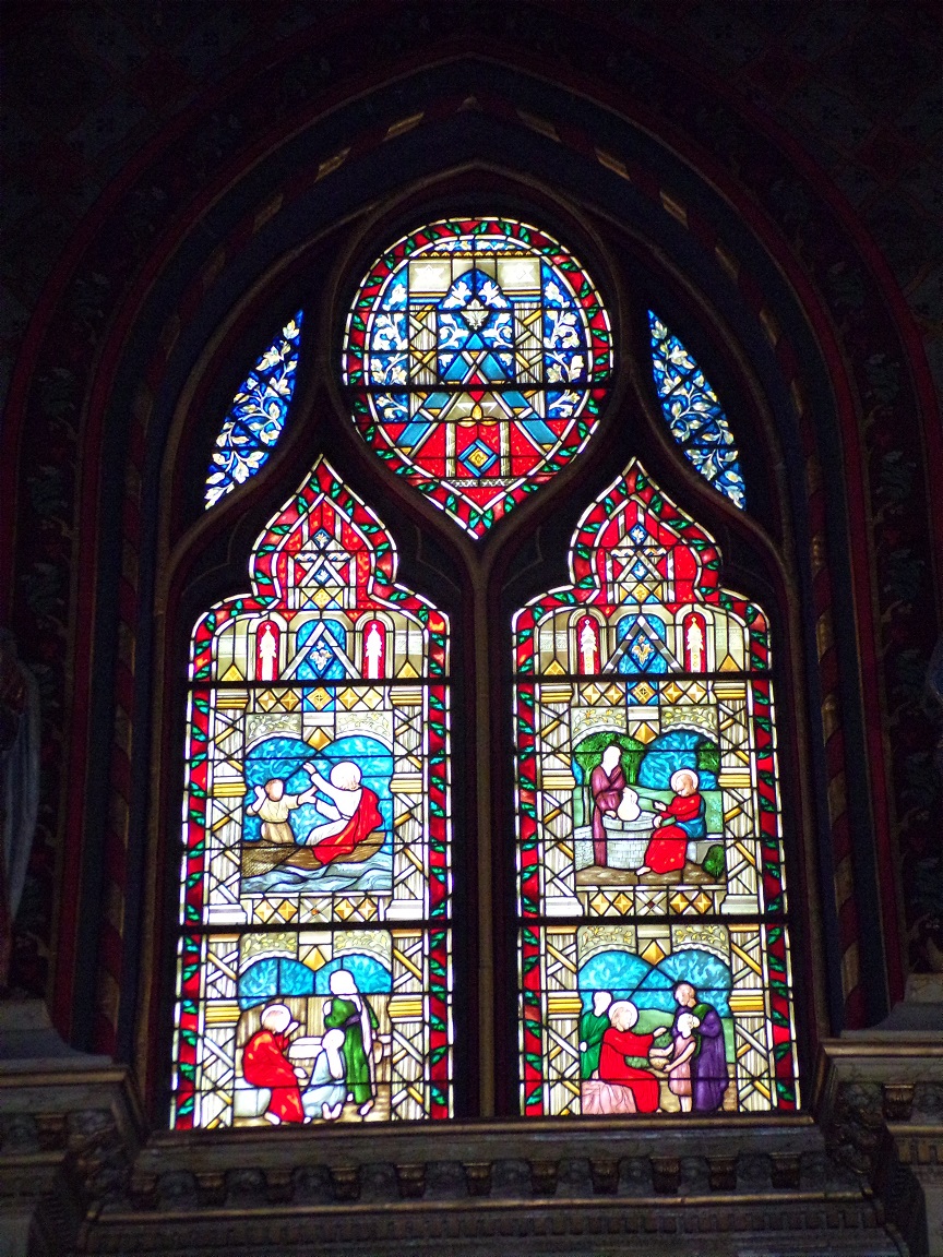 rue Aristide Briand - L'église Saint-Léger - Des vitraux (25 février 2021)